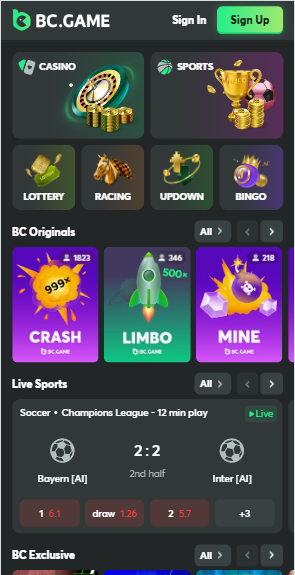 Exploring the Thrills of BC.Game Online Casino UA